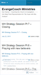 Mobile Screenshot of evangecoach.com
